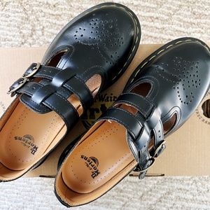 DR. MARTENS LEATHER MARY JANES